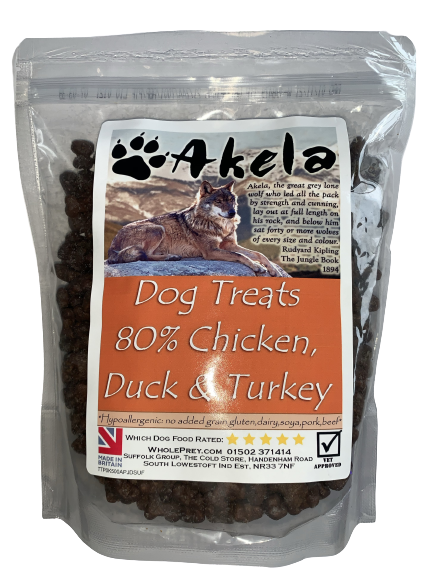 Akela whole prey dog food deals
